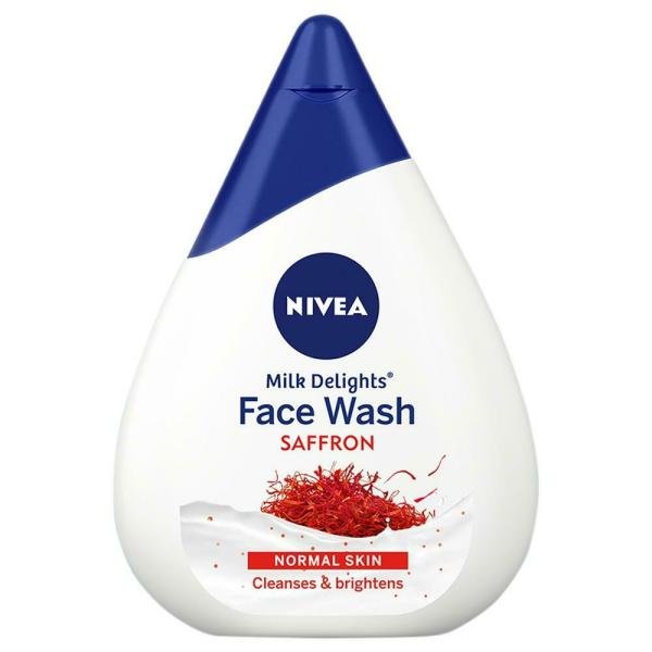 nivea milk delight saffron face wash for normal skin 100 ml product images o491439054 p590087572 0 202203170445
