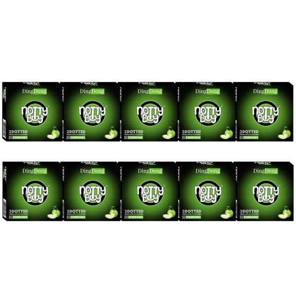 nottyboy dingdong green apple flavoured condoms 30 units product images orvhhgdwayn p591186465 0 202203101144