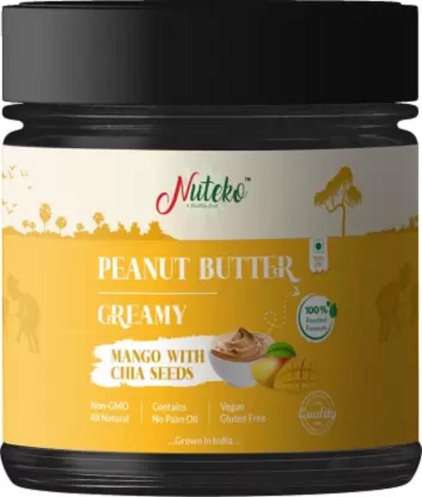 nuteko peanut butter mango flavor with chia seeds 500 g product images orvhsibazas p597759946 0 202301212249