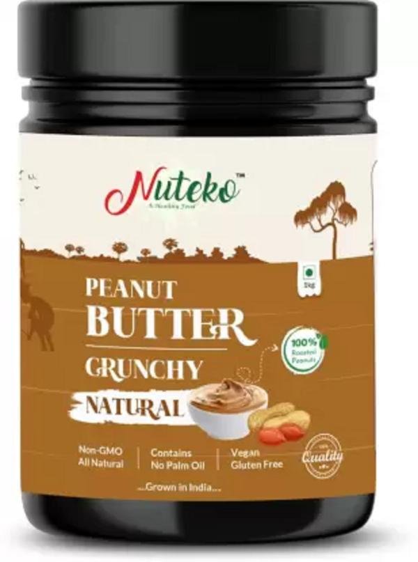 nuteko peanut butter natural crunchy 1kg 1 kg product images orv1h1a7hxq p597760287 0 202301212255