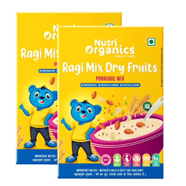 nutri organics healthy snacks breakfast cereals ragi malt porridge mix mix dry fruits powder form 200 g pack of 2 product images orvcszqidmi p591028675 0 202201301147