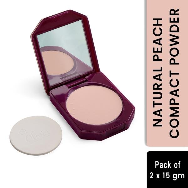 olivia 100 oil free compact powder natural peach 15g shade no 3 pack of 2 product images orvgiyvevam p591160984 0 202202280720