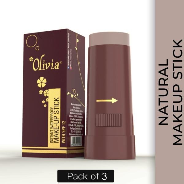 olivia instant waterproof makeup stick concealer natural 15g shade no 3 spf 12 pack of 3 product images orvqerr4lsa p591158681 0 202202280333