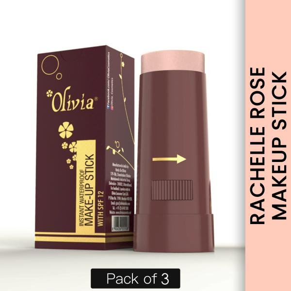 olivia instant waterproof makeup stick concealer rachelle rose 15g shade no 2 spf 12 pack of 3 product images orvl1trhdoj p591158679 0 202202280333