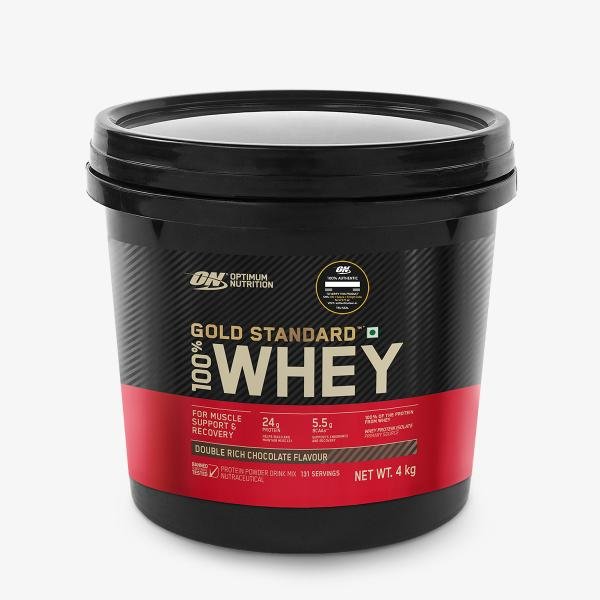 optimum nutrition on gold standard 100 whey protein powder 4 kg 129 servings double rich chocolate for muscle support recovery vegetarian primary source whey isolate product images orvrj3sness p590987870 0 202201111352
