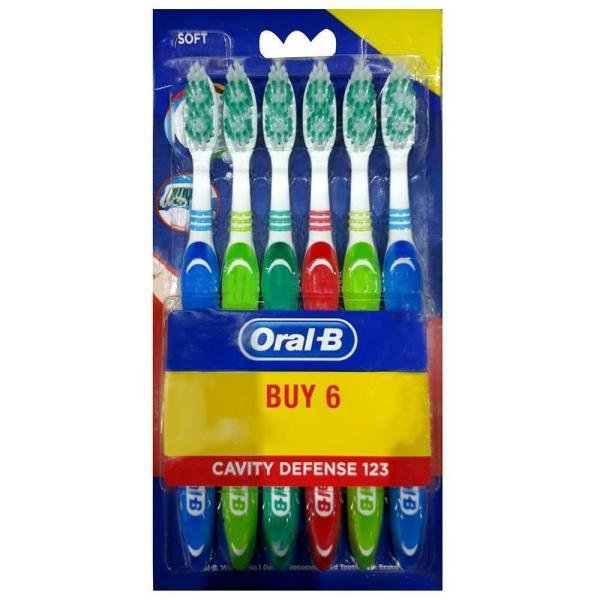 oral b cavity defense medium toothbrush pack of 6 product images o491552528 p491552528 0 202203170732