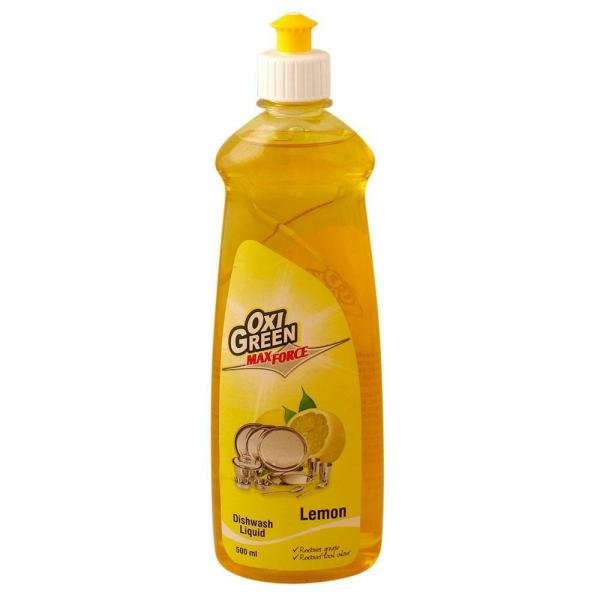 oxi green max force lemon dishwash liquid 500 ml product images o492393090 p590813615 0 202203151613