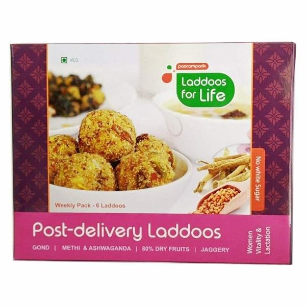 paaramparik post delivery gond dry fruit laddoos jaggery and ghee no white sugar 160gm x pack2 product images orv39cdeejp p591194066 0 202203102154