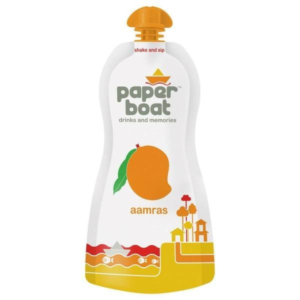 Paperboat Aamras Mango Drink 200 ml (Pouch)