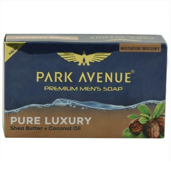 Park Avenue Pure Luxury Shea Butter + Coconut Oil Premium Men's Soap 125 g