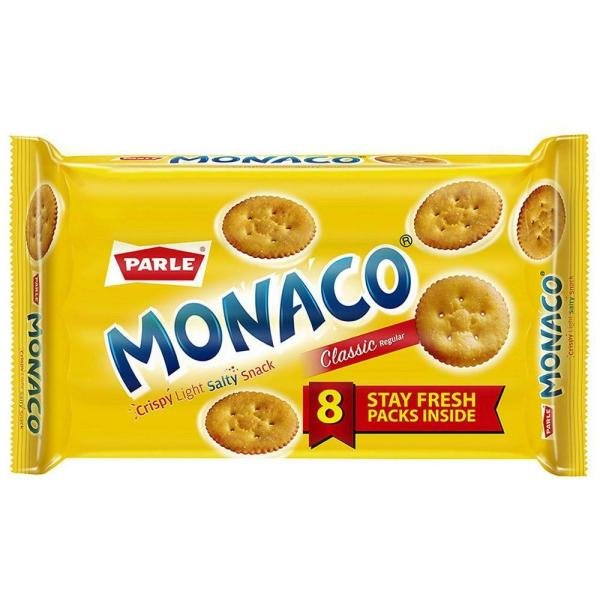 Parle Monaco Classic Regular Salted Biscuits 400 g