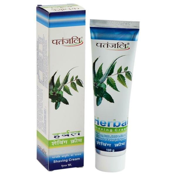 patanjali herbal shaving cream 100 g product images o491278411 p590103116 0 202204070201