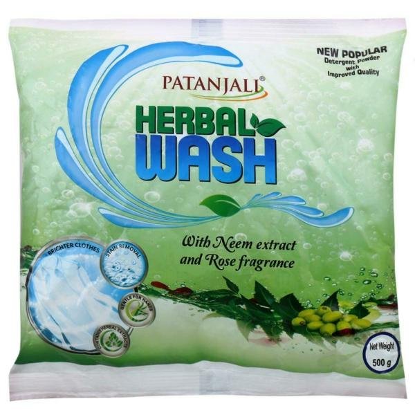 patanjali herbal wash neem rose detergent powder 500 g product images o491537726 p491537726 0 202203170514