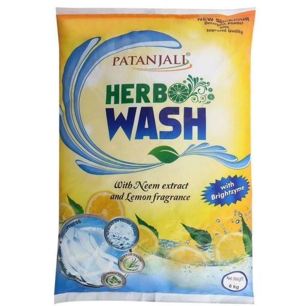 patanjali herbo wash neem lemon detergent powder 6 kg product images o491470556 p491470556 0 202203170638