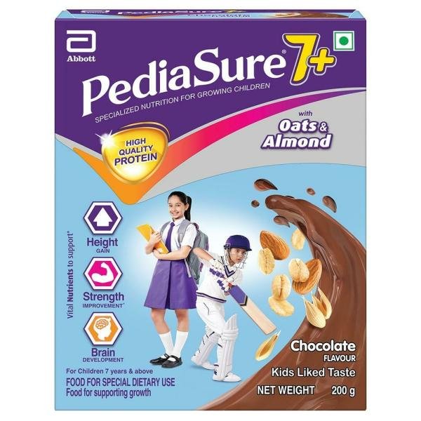 pediasure 7 plus chocolate 200 g carton product images o491586433 p491586433 0 202203170434
