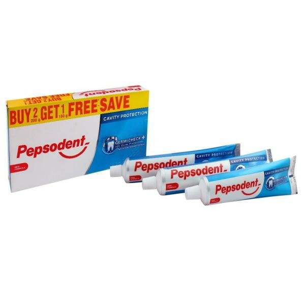 pepsodent germicheck toothpaste buy 2 200 g get 1 100 g free product images o491336932 p491336932 0 202203170204
