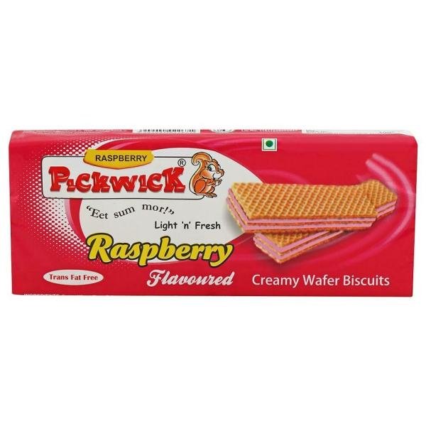Pickwick Raspberry Creamy Wafers 120 g