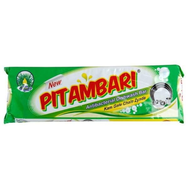 Pitambari Antibacterial Dishwash Bar 400 g