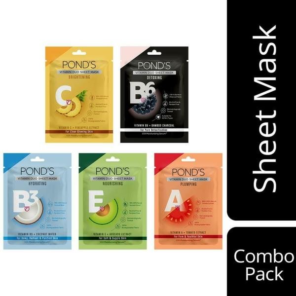 pond s combo sheet mask 25 ml pack of 5 product images o492367875 p590802882 0 202203150238
