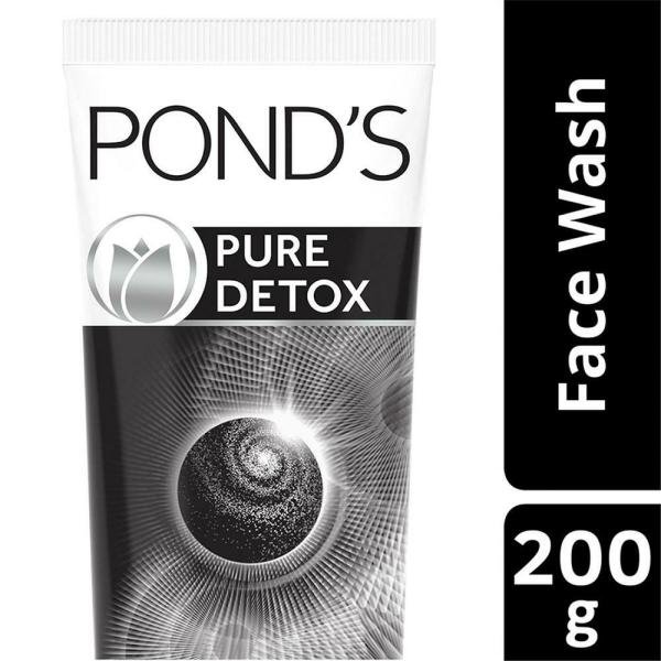 pond s pure detox anti pollution activated charcoal face wash 200 g product images o491420449 p491420449 0 202203170846