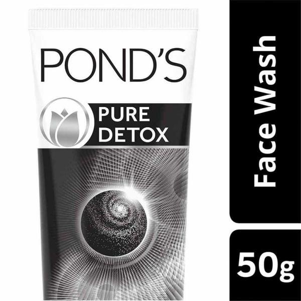 pond s pure detox anti pollution purity face wash with activated charcoal 50 g product images o490809416 p490809416 0 202203151614