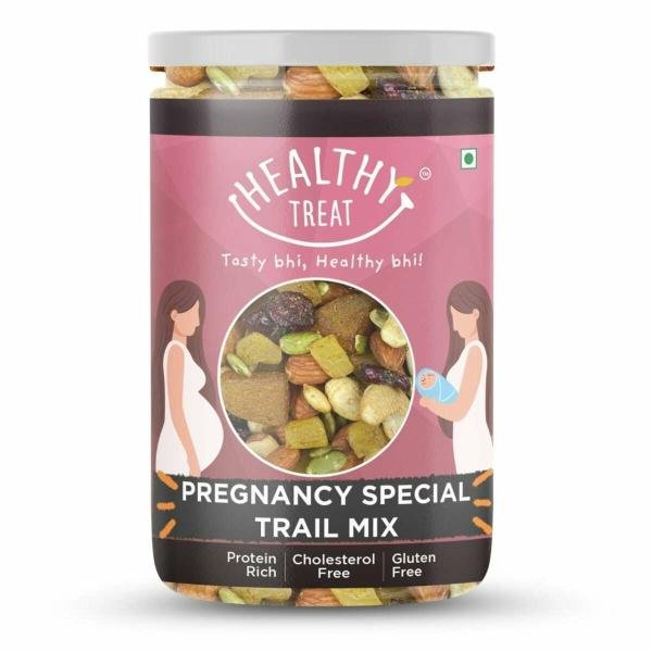 pregnancy special trail mix 250 gm nutritional snack for moms 6 varieties like almond cashew hazelnut dried mango dried apricot roasted pumpkin seed product images orvphllptaf p591102719 0 202202251952