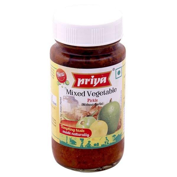 priya mixed vegetable pickle without garlic 300 g product images o490000451 p490000451 0 202203171018