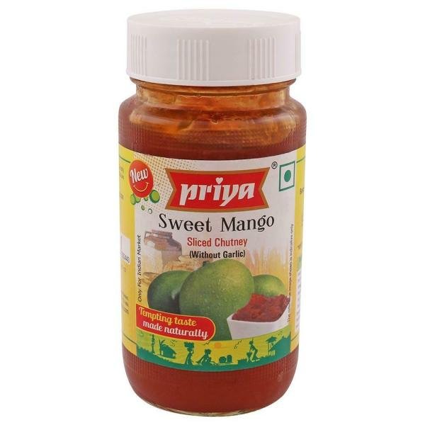priya sweet mango sliced chutney without garlic 340 g product images o490000472 p490000472 0 202203141907