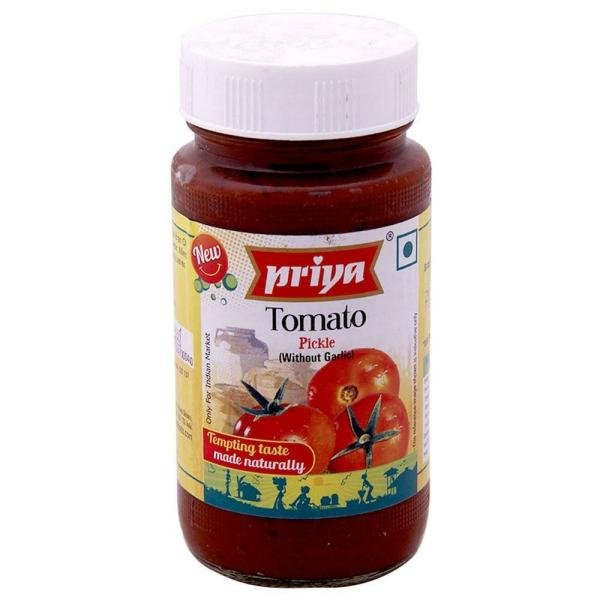 priya tomato pickle without garlic 300 g product images o490000480 p490000480 0 202203171049