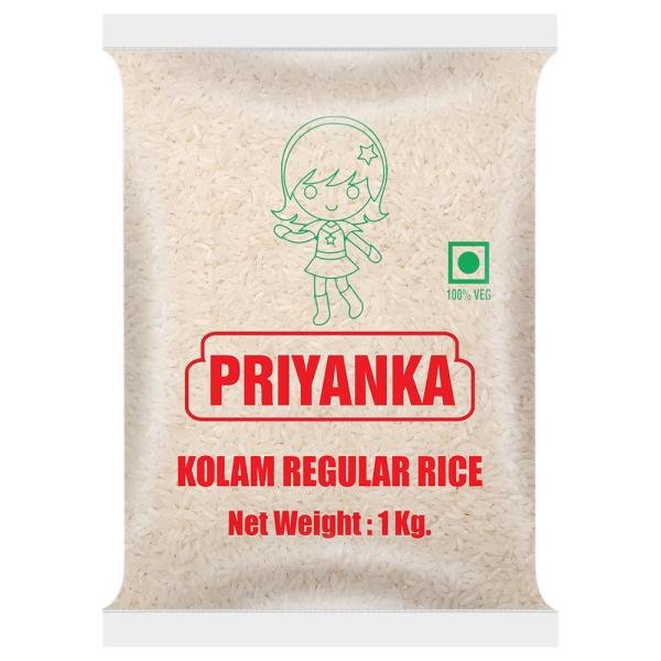 priyanka regular kolam rice 1 kg 0 20211018