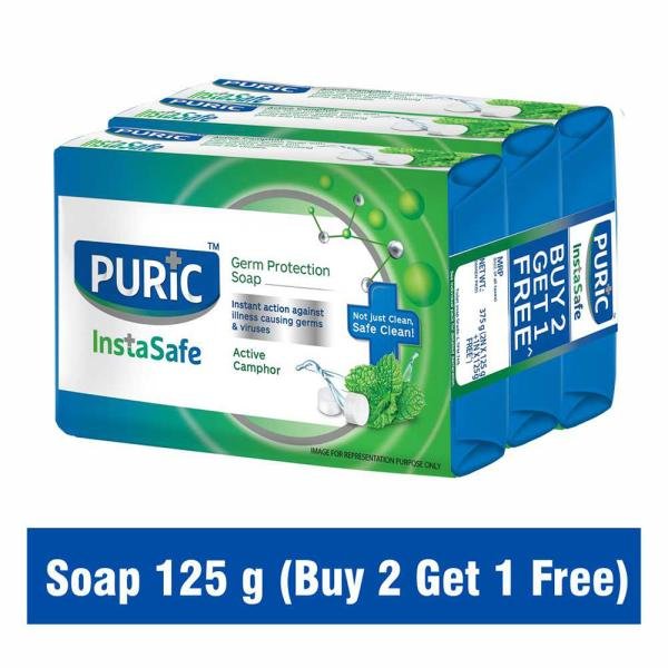 puric insta safe active camphor germ protection soap 125 g buy 2 get 1 free 0 20210430