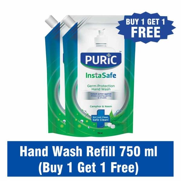 puric instasafe camphor neem germ protection handwash 750 ml buy 1 get 1 free 0 20211001