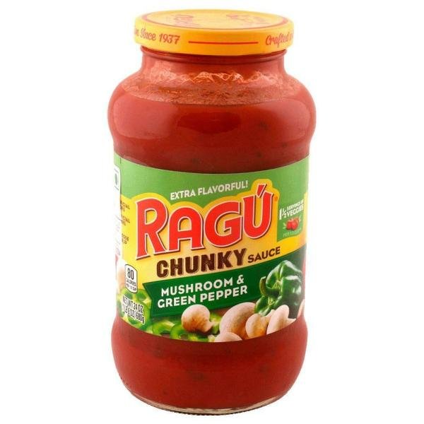 ragu mushroom green pepper chunky sauce 680 g product images o490055163 p590109873 0 202203151609