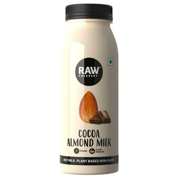 raw pressery cocoa flavoured almond milk 200 ml bottle product images o491598343 p590362441 0 202203170515