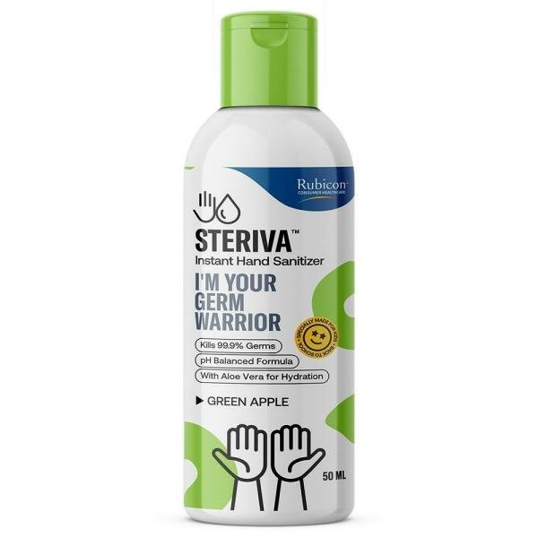 Rubicon Steriva Green Apple Instant Hand Sanitizer 50 ml