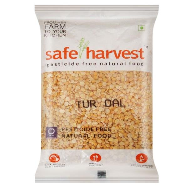 safe harvest tur dal 500 g 0 20211221