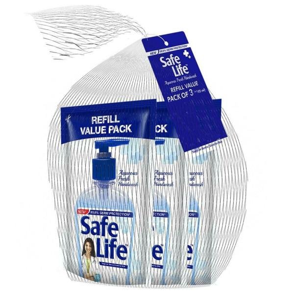 safe life aqueous fresh hand wash refill 185 ml pack of 3 product images o491633389 p590067020 0 202203171035