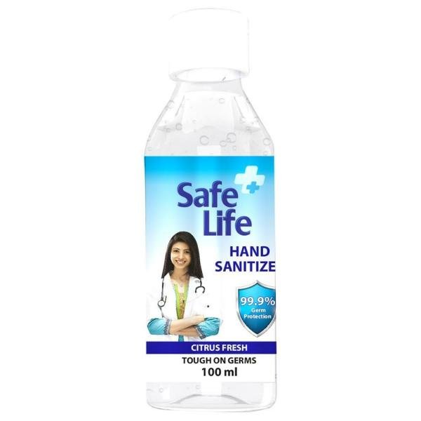 Safe Life Citrus Fresh Hand Sanitizer 100 ml