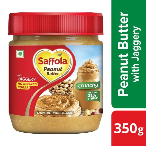 saffola crunchy peanut butter 350 g product images o492862017 p591222843 0 202204261912