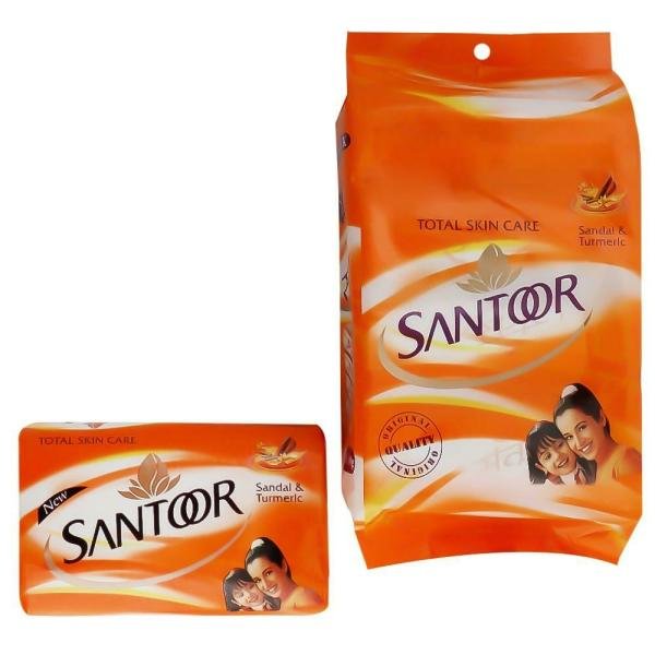 santoor sandal turmeric soap 100 g pack of 4 product images o490503542 p490503542 0 202203151740