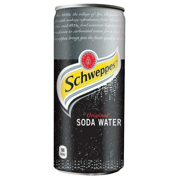 Schweppes Soda Water 300 ml (Can)
