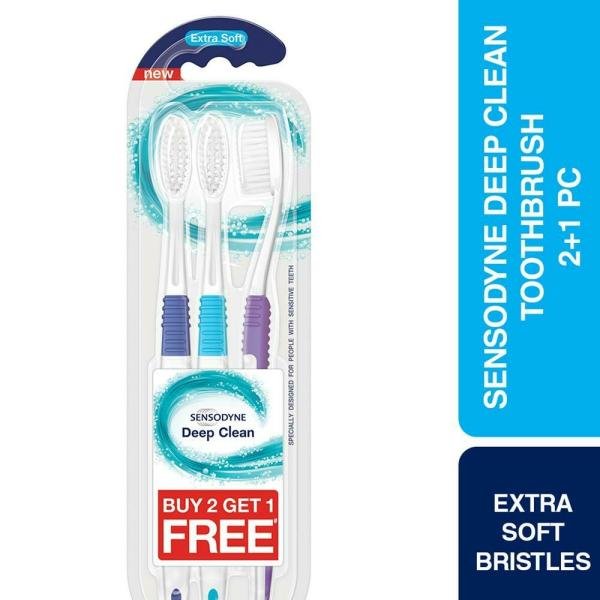 sensodyne deep clean extra soft toothbrush buy 2 get 1 free product images o491694554 p590323784 0 202203141900