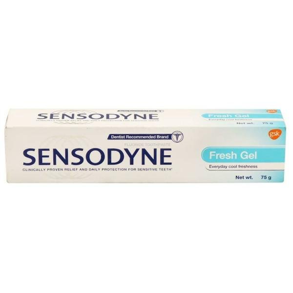 sensodyne sensitive fresh gel toothpaste 75 g product images o490843750 p490843750 0 202203170326