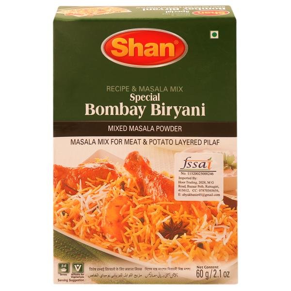 Shan Special Bombay Biryani Mix 60 g