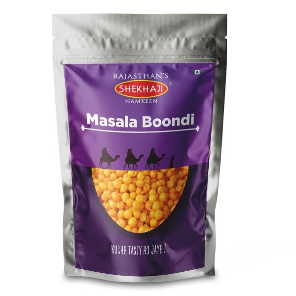 shekhaji masala boondi namkeen rajasthani masala boondi 800 grams pack of 4 each 200 gm product images orv2fzisha2 p591115092 0 202202260409