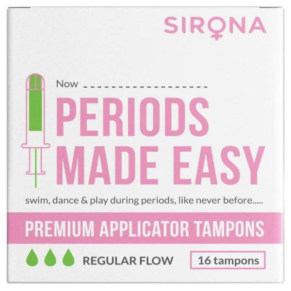 sirona premium applicator tampons for regular flow 16 pcs product images o491461529 p590946309 0 202204070213