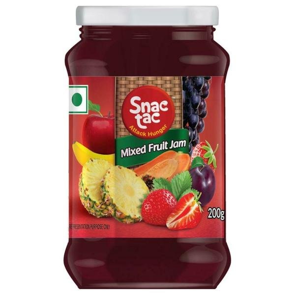 Snac tac Mixed Fruit Jam 200 g