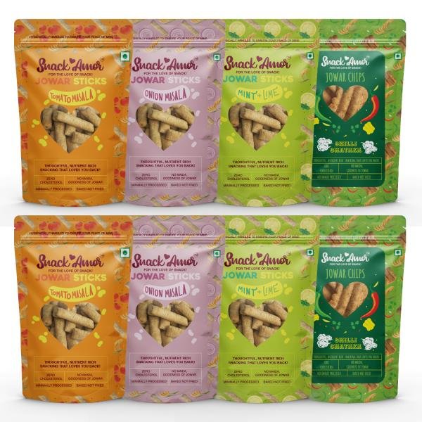 snackamor combo pack of jowar stick and jowar chips pack of 8 product images orvhuqngmpr p591140905 0 202202270557