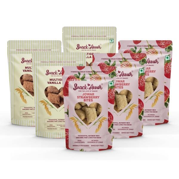 snackamor combo pack of jowar strawberry bites and multigrain vanilla bites pack of 6 product images orvdcg7ohjv p591129992 0 202202261807