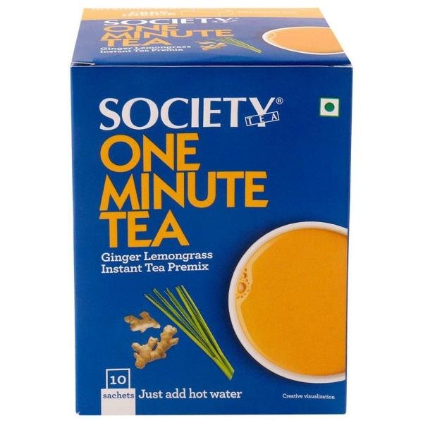 society one minute tea ginger lemongrass tea premix 140 g 14 g x 10 sachets product images o491554664 p590110937 0 202203170856